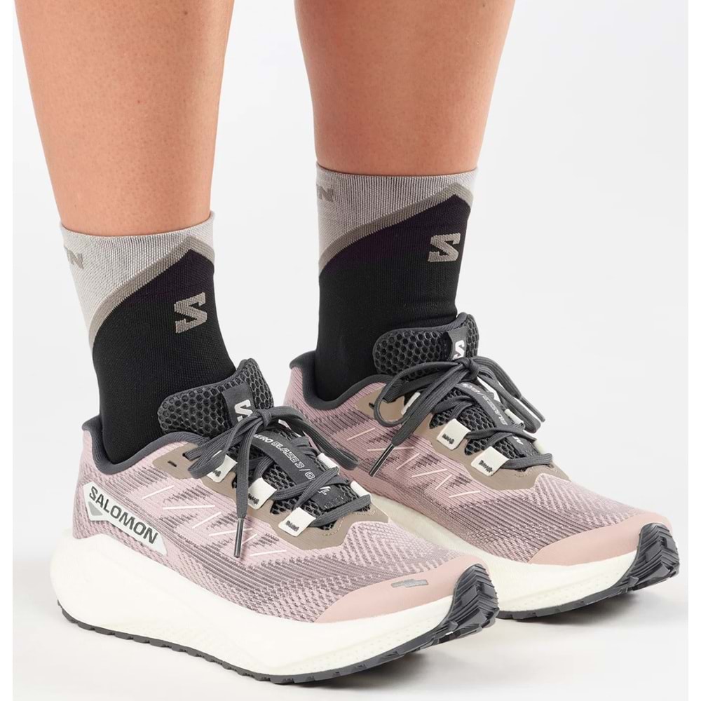Salomon Aero Blaze 3 Grvl L49218000 Patika Koşu Ayakkabısı Unisex Spor Ayakkabı