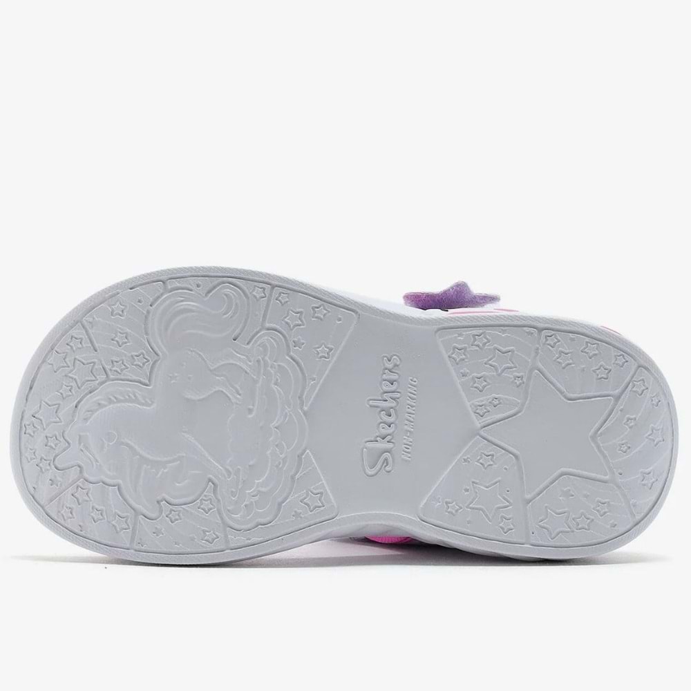 Skechers Unicorn Dreams 303107L-LVMT Işıklı Ortopedik Çocuk Sandalet