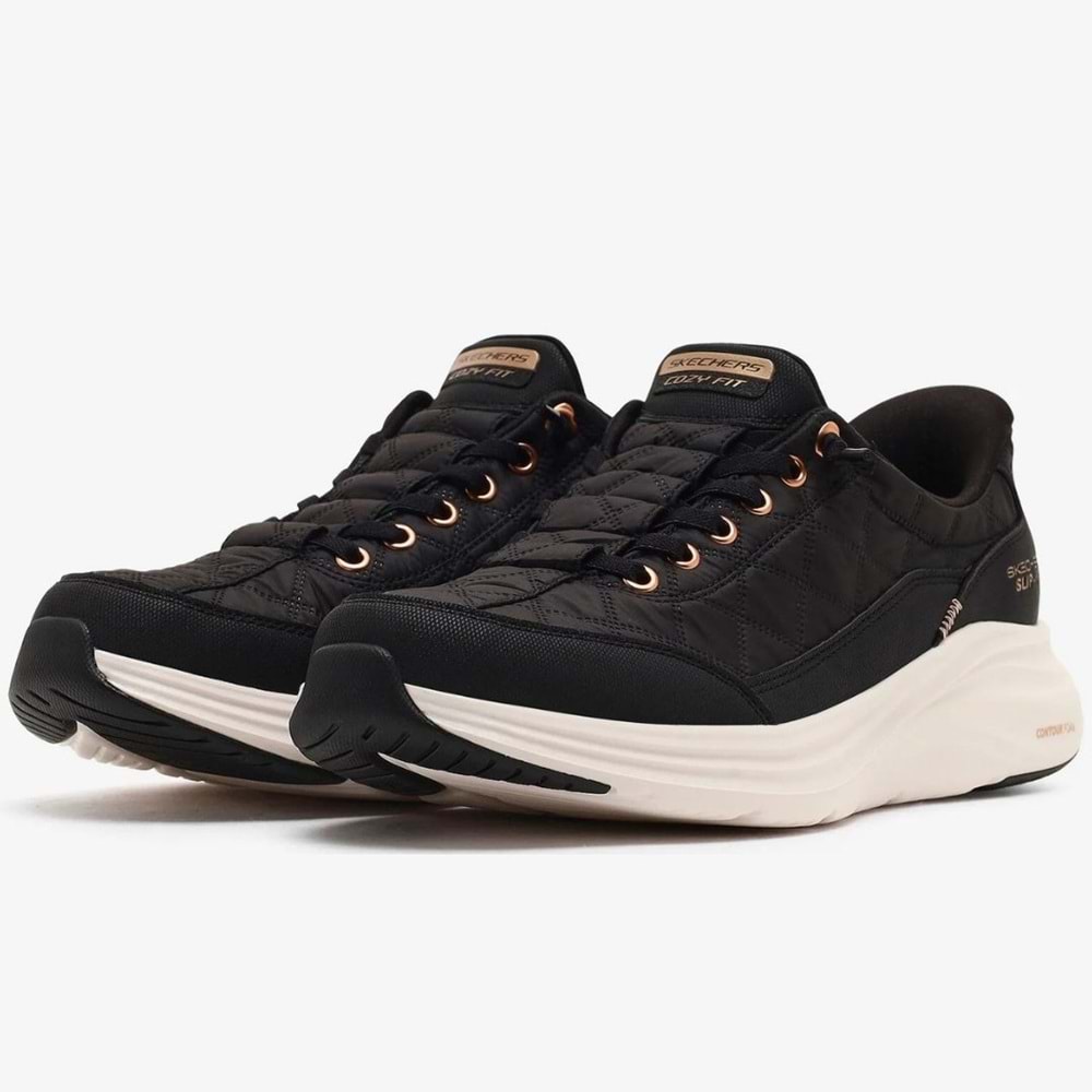 Skechers Contour Foam Golden Hour 150413-BKRG Unisex Spor Ayakkabı