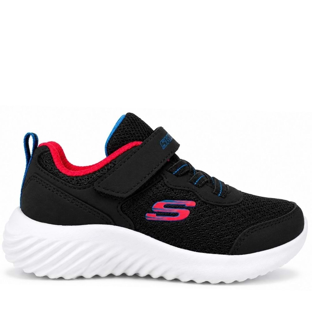Skechers Bounder Techrox 403906N-BLK Ortopedik Çocuk Spor Ayakkabı