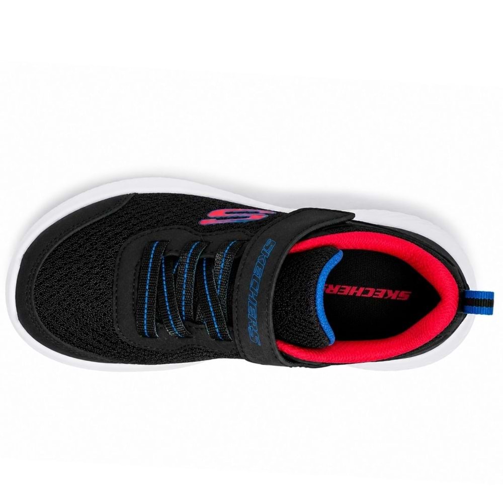 Skechers Bounder Techrox 403906N-BLK Ortopedik Çocuk Spor Ayakkabı