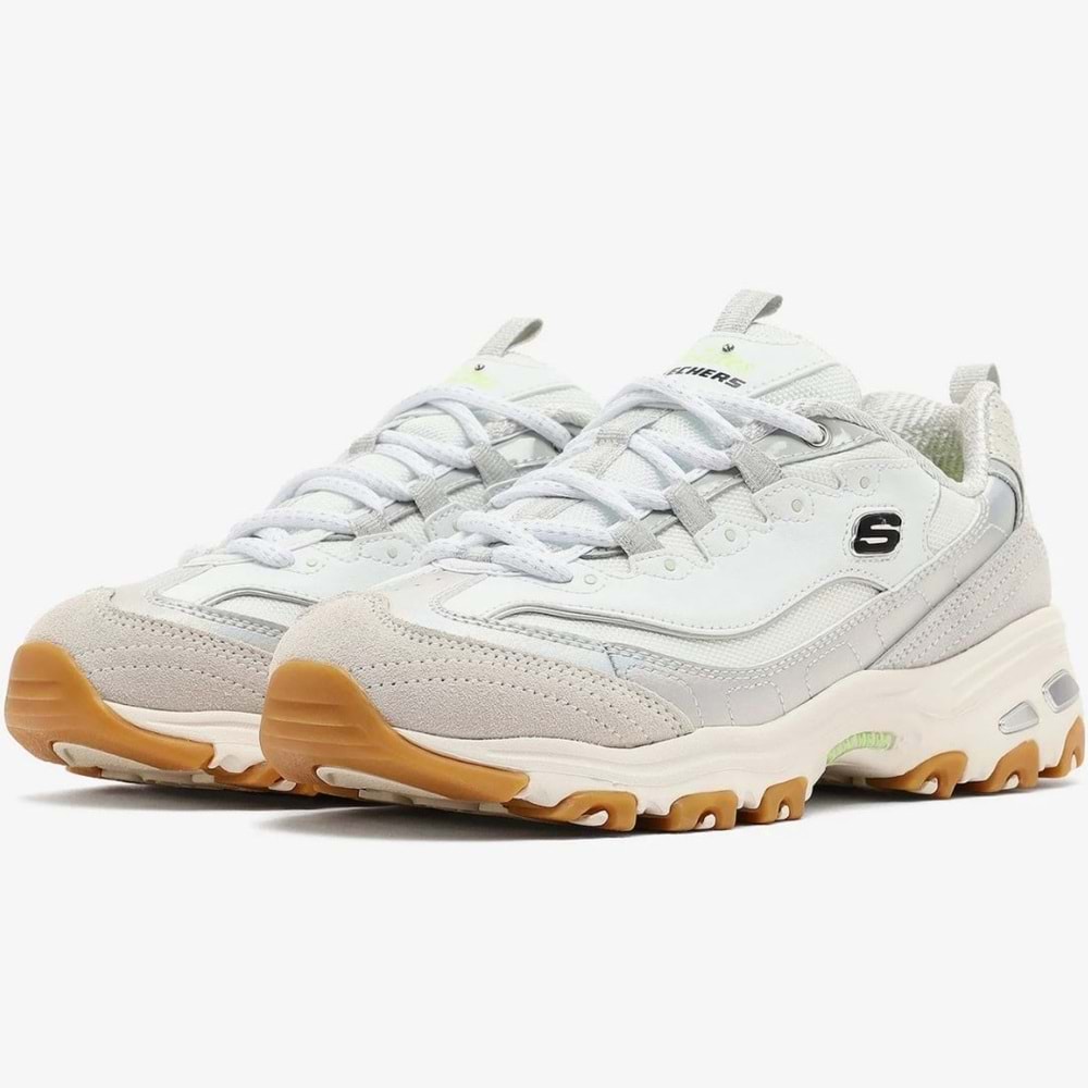 Skechers D'lites Dazzling Shine 150556-WGY Unisex Spor Ayakkabı