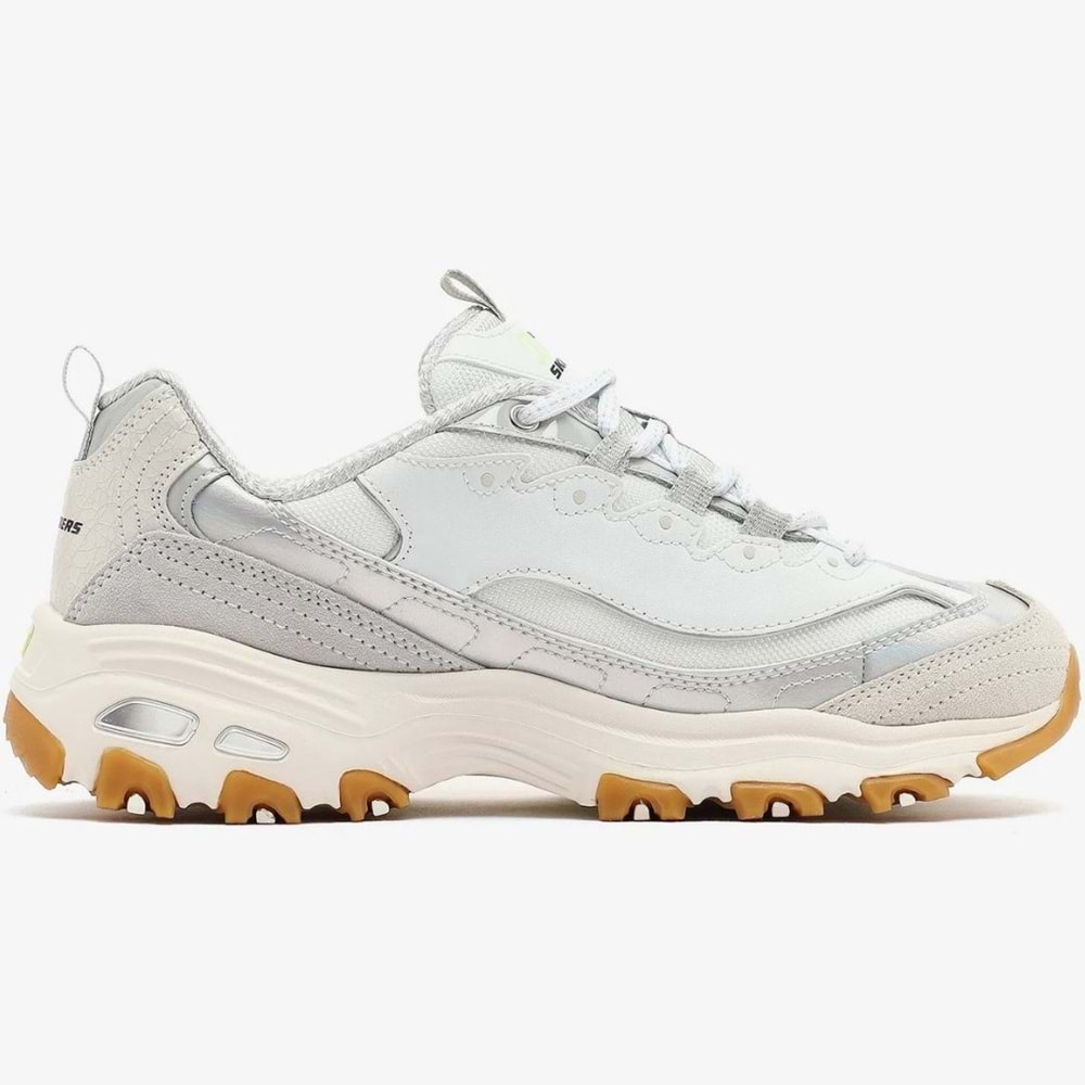 Skechers D'lites Dazzling Shine 150556-WGY Unisex Spor Ayakkabı