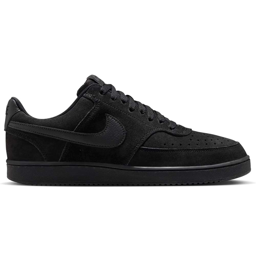 Nike Court Vision Low Süede Premium IQ9749-001 Sneaker Unisex Spor Ayakkabı