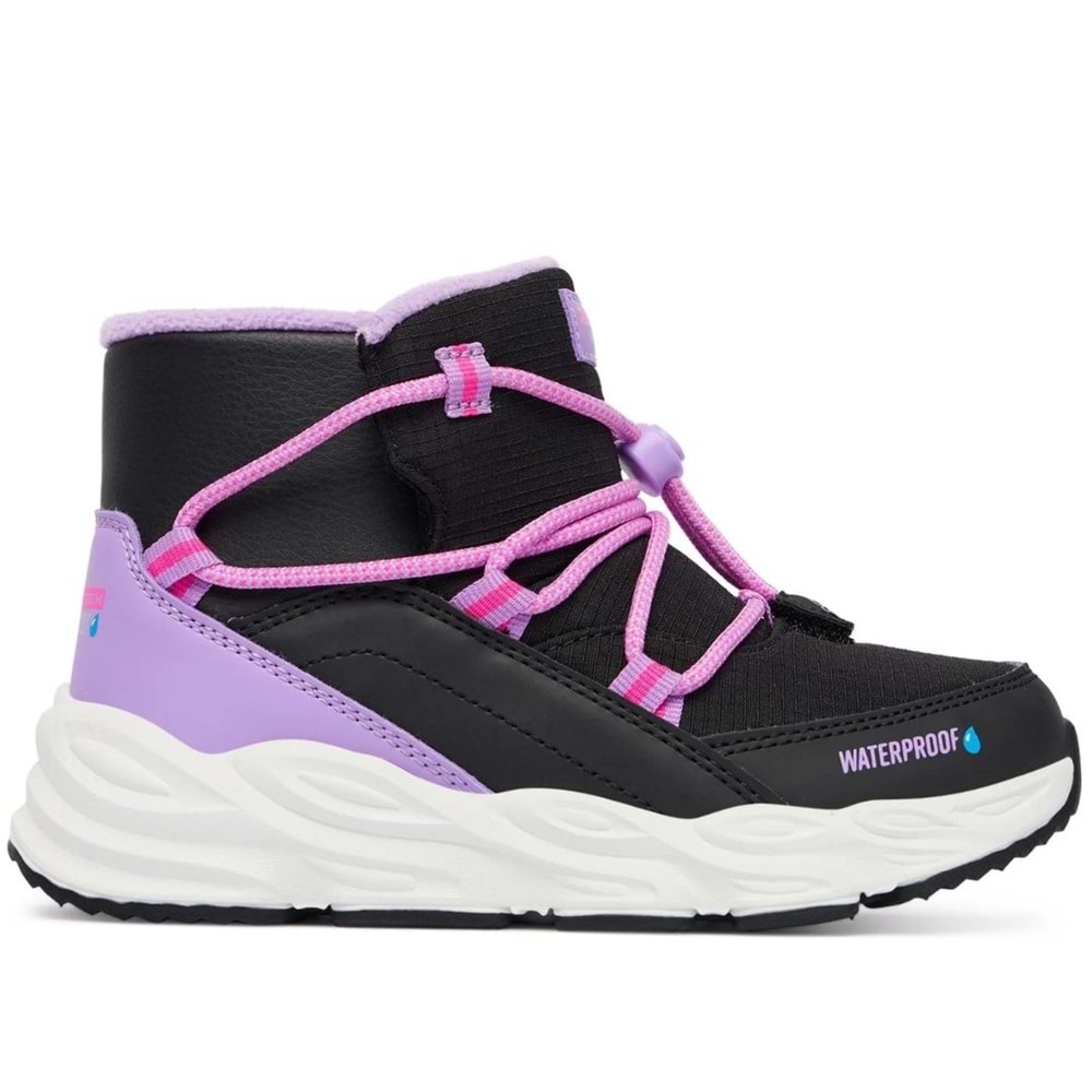 Skechers Turbo Tread 303492L-BKMT Waterrproof Kar Botu Ortopedik Çocuk Bot