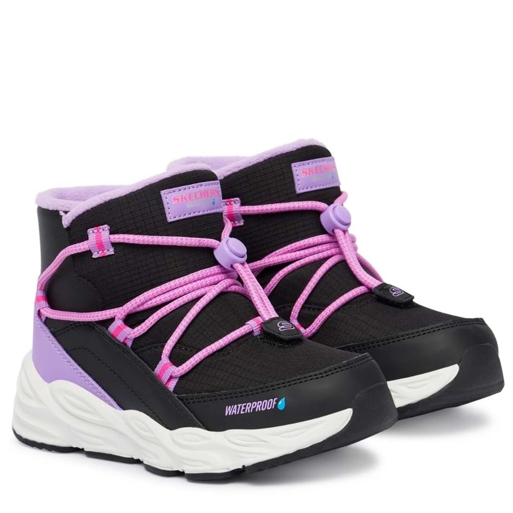 Skechers Turbo Tread 303492L-BKMT Waterrproof Kar Botu Ortopedik Çocuk Bot