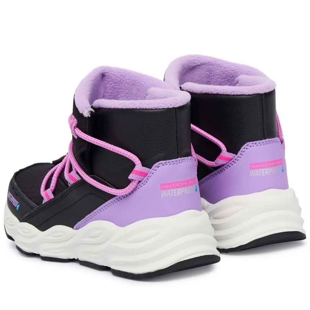 Skechers Turbo Tread 303492L-BKMT Waterrproof Kar Botu Ortopedik Çocuk Bot