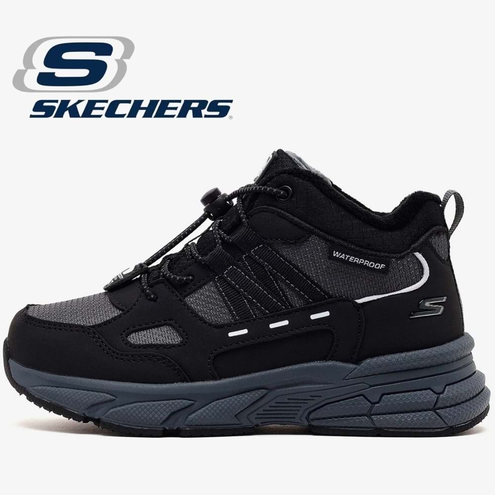 Skechers Retro-graph 405338L-CCBK Waterproof Ortopedik Çocuk Bot