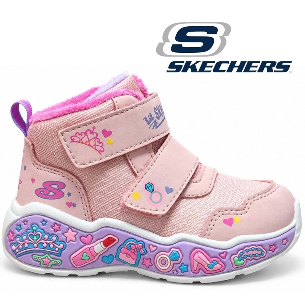Skechers Play Scene Cozy Theme 303163N-LPMT Ortopedik Bebek Çocuk Bot