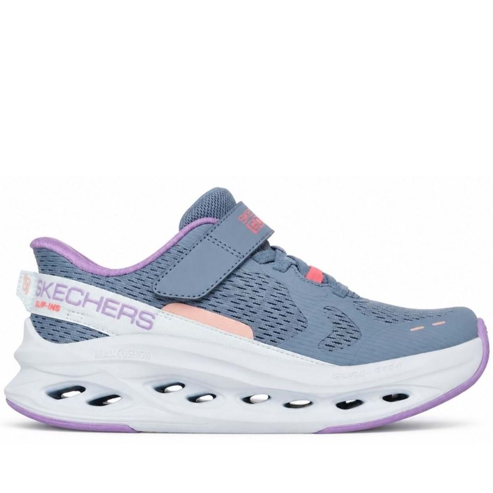 Skechers Slip-İns Max Cushioning Glide-Step 303684L-SLT Ortopedik Çocuk Spor Ayakkabı