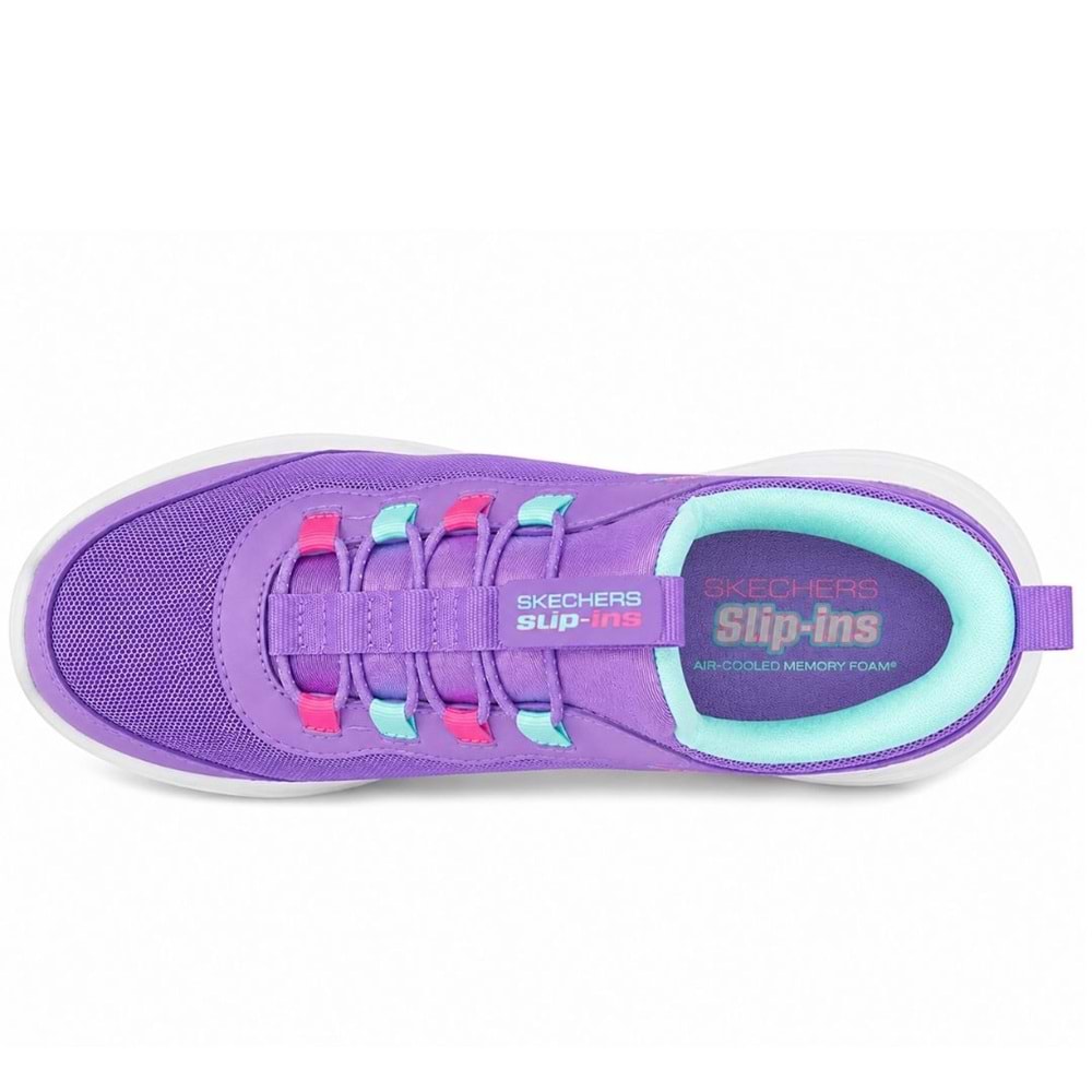 Skechers Bounder Pro Step One 303690L-LAV Ortopedik Işıklı Çocuk Spor Ayakkabı