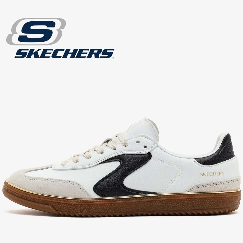 Skechers Hotshot Luxe Life 185414-WBK Unisex Spor Ayakkabı