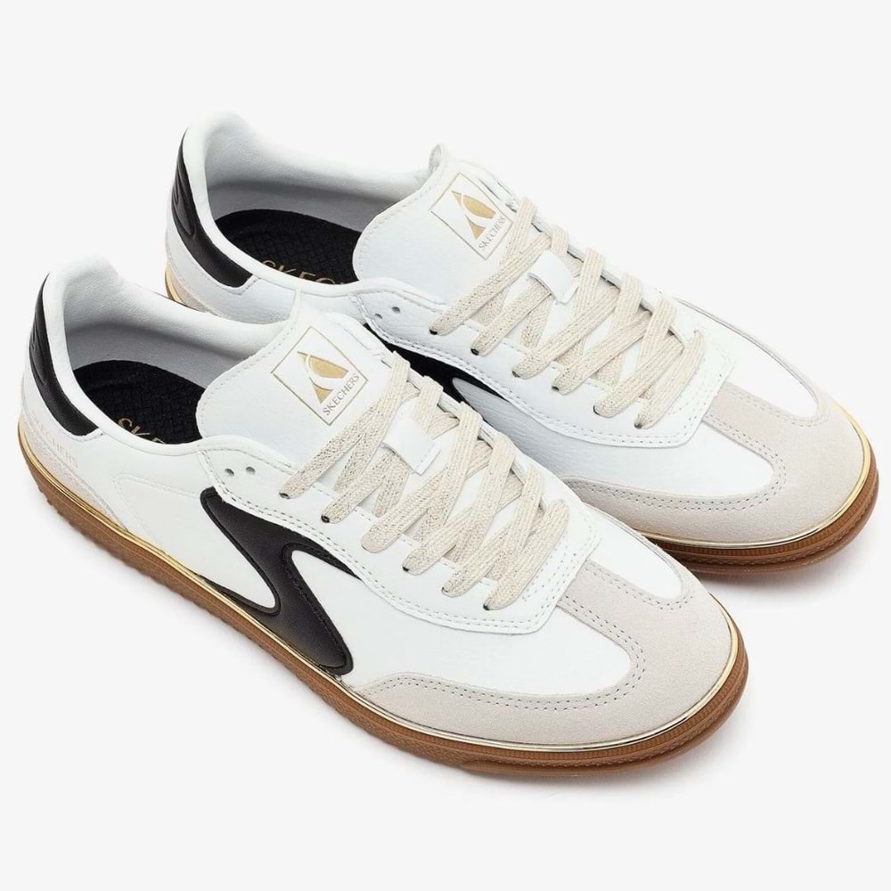 Skechers Hotshot Luxe Life 185414-WBK Unisex Spor Ayakkabı