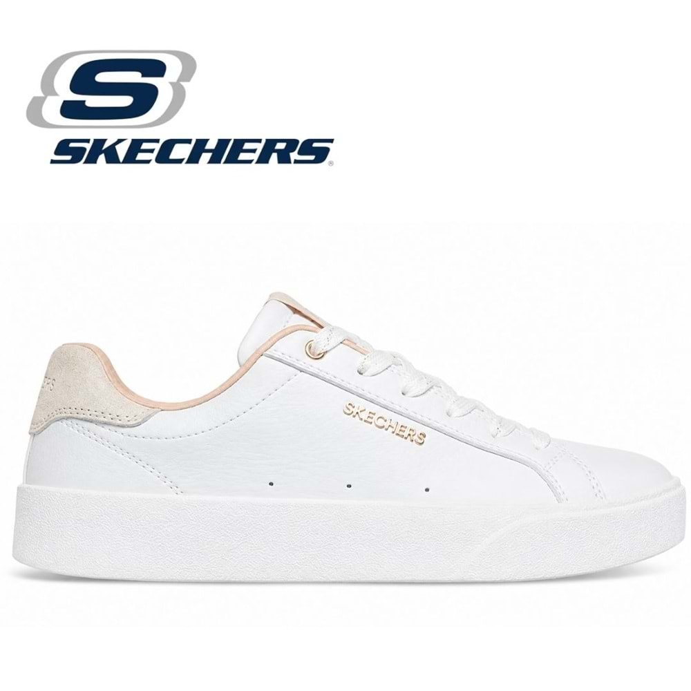 Skechers Belmont Alluring Charm 185535-WHT Unisex Spor Ayakkabı