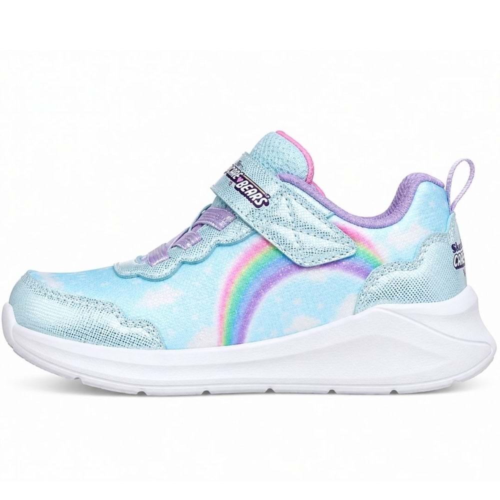 Skechers S-Lights Lil Snugs 302392N-BLMT Ortopedik Işıklı Çocuk Spor Ayakkabı