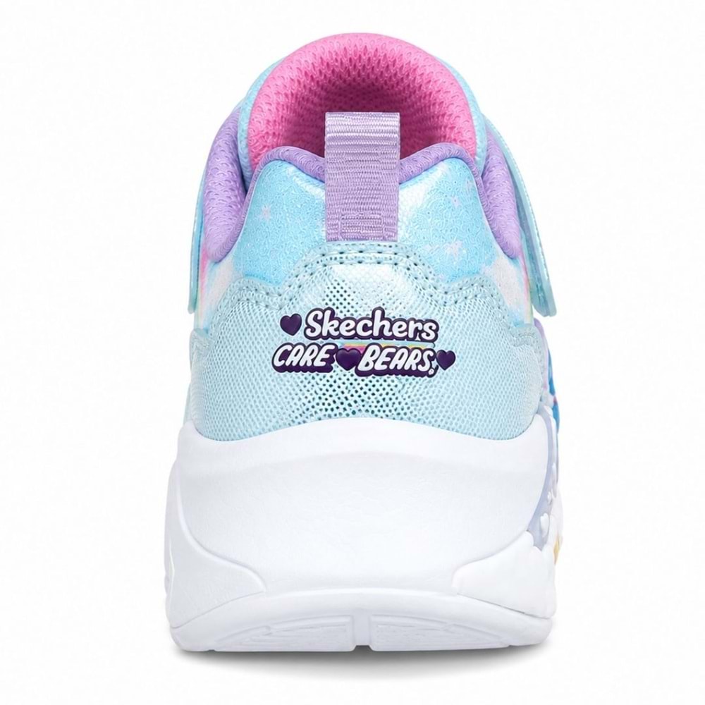 Skechers S-Lights Lil Snugs 302392N-BLMT Ortopedik Işıklı Çocuk Spor Ayakkabı