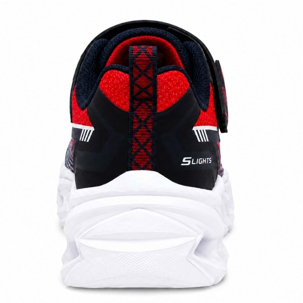 Skechers Vortex 3.0 SLıghts 400590L-BKRB Ortopedik Işıklı Çocuk Spor Ayakkabı
