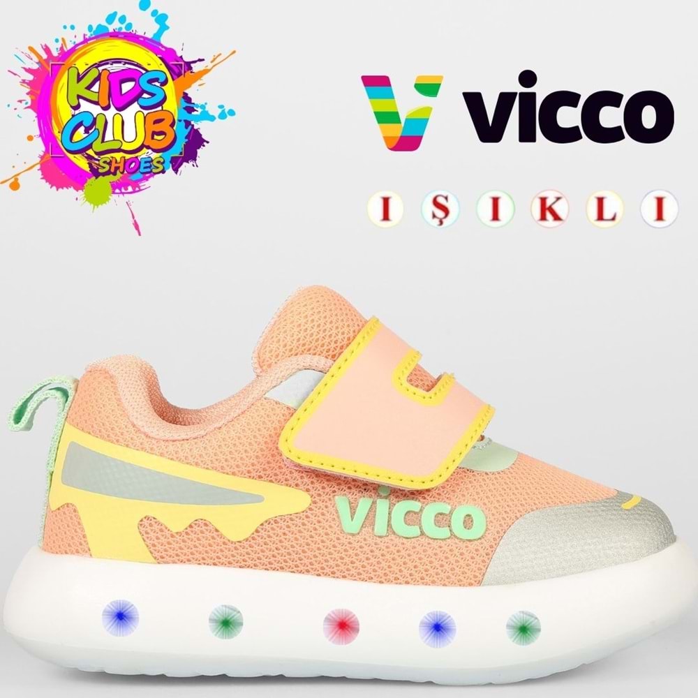 Vicco Melodic Işıklı Ortopedik Çocuk Spor Ayakkabı