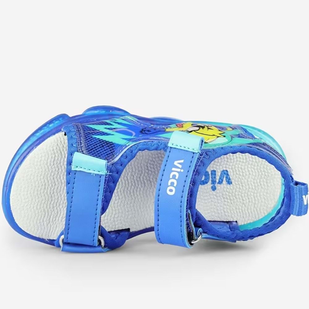 Vicco Steel Işıklı Sandalet Ortopedik Çocuk Sandalet