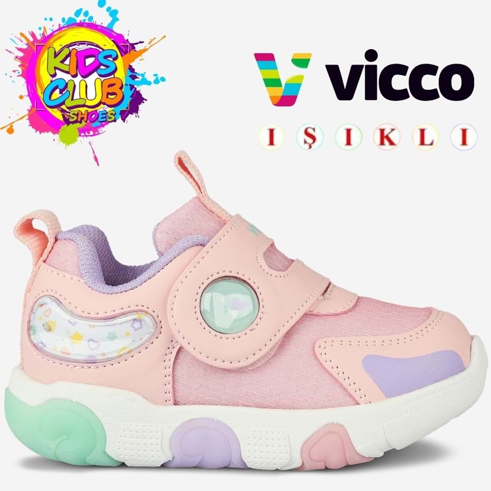 Vicco Tedi Işıklı Ortopedik Çocuk Spor Ayakkabı