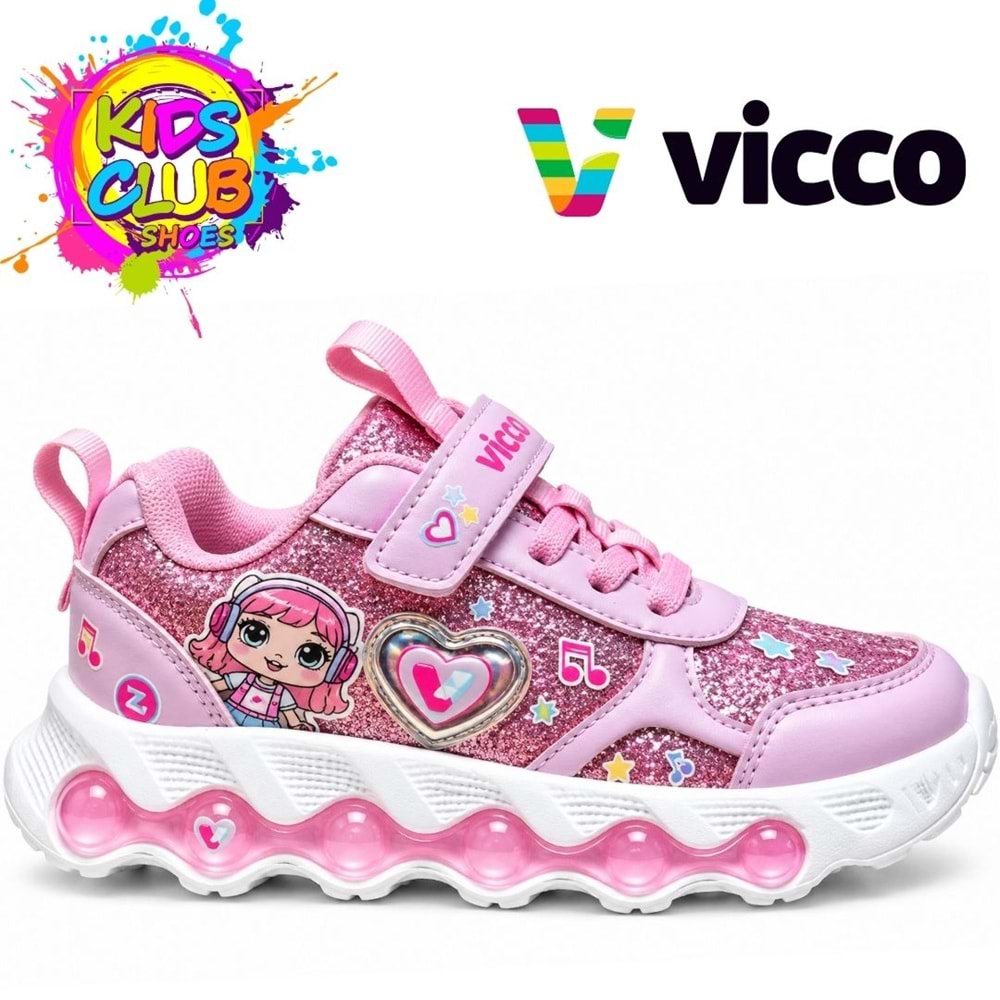 Vicoo Olmo Akıllı Bağcıklı Işıklı Ortopedik Çocuk Spor Ayakkabı