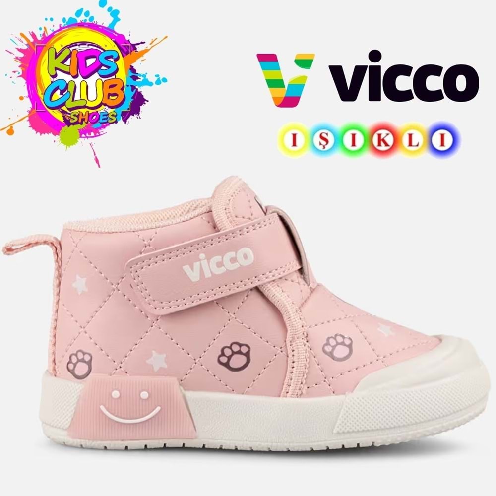 Vicco Emma Işıklı Boğazlı Ortopedik Çocuk Spor Ayakkabı