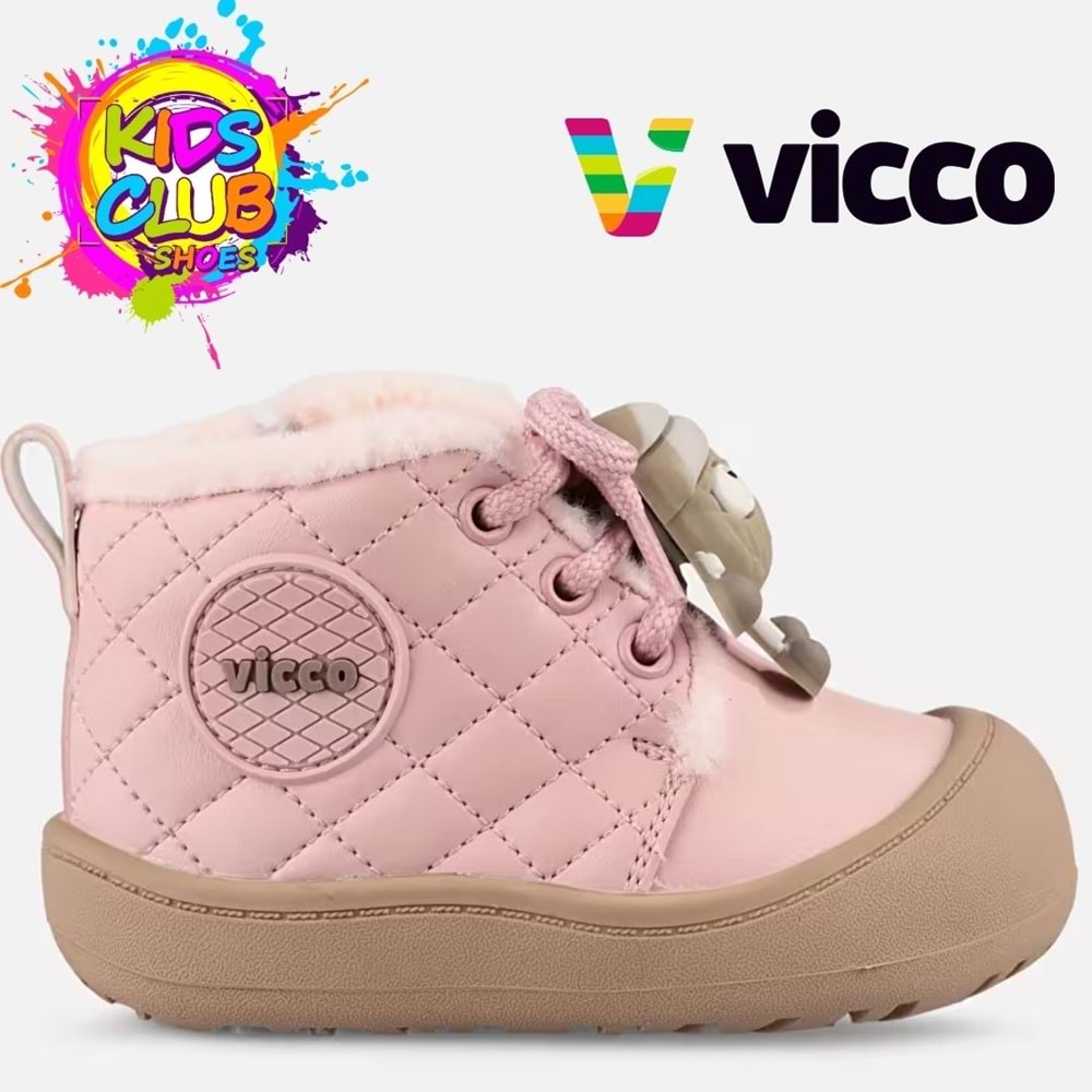 Vicco Neobi Kauçuk Taban Kürklü Ortopedik Çocuk Bot