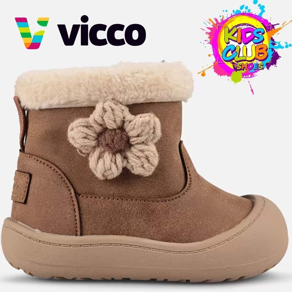 Vicco Winter Kauçuk Taban Kürklü Ortopedik Çocuk Bot