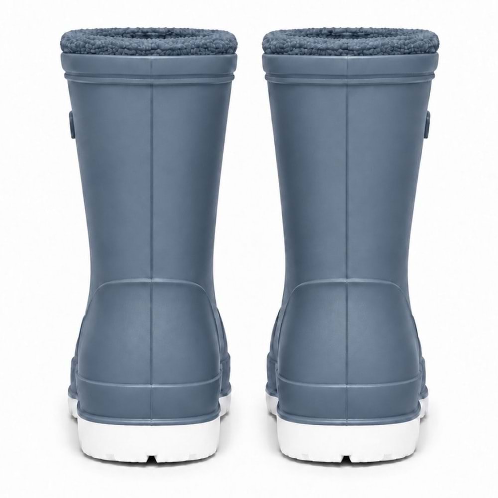 Vicco Mellow Kürklü Pvc Su Çizmesi Yağmur Botu Ortopedik Çocuk Bot