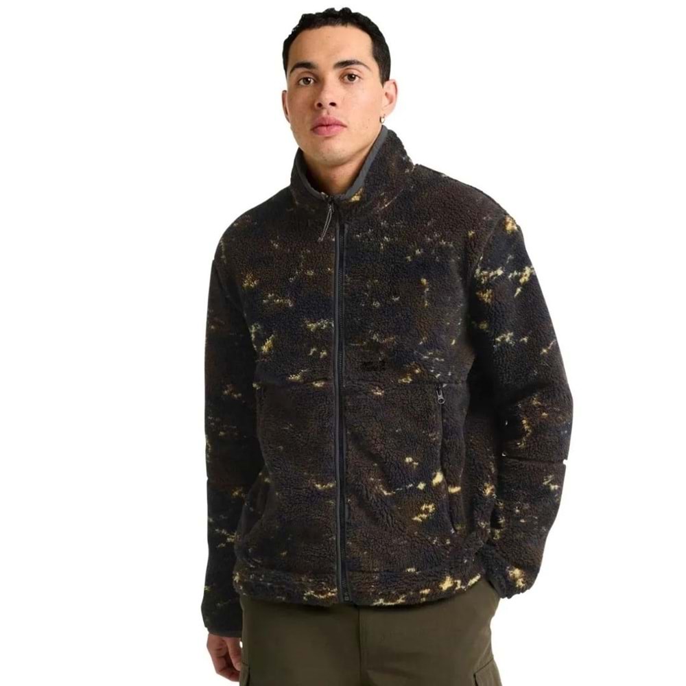 Jack Wolfskin Stone Lite Aop Outdoor Polar Ceket Erkek Ceket