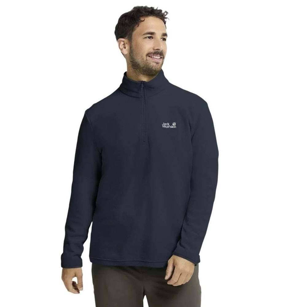 Jack Wolfskin Taunus 100 HZ Yarım Fermuarlı Polar Sweatshirt