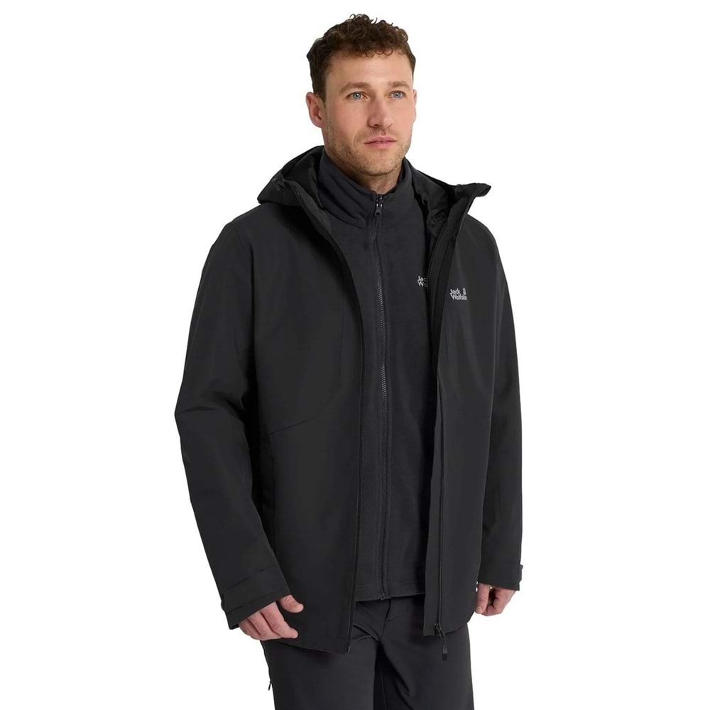 Jack Wolfskin Stonetrail 3in1 2 Li Ceketli Mont Outdoor Erkek Mont