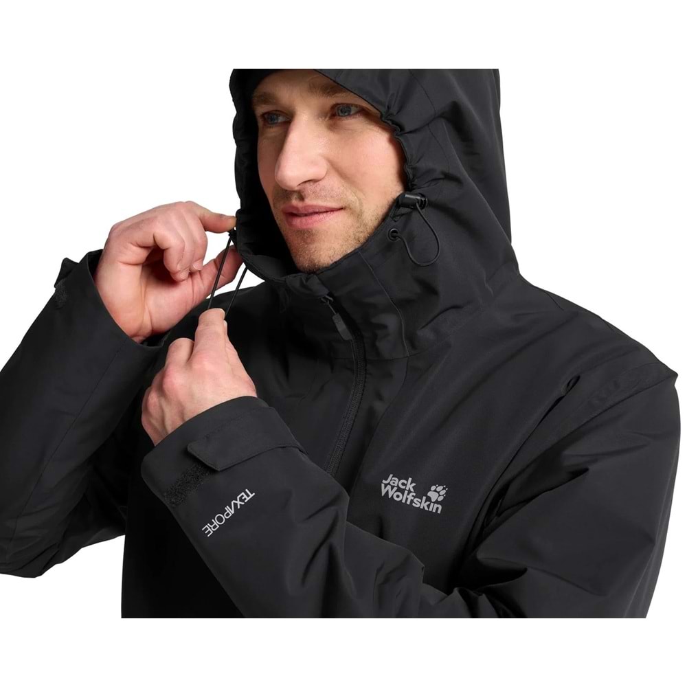 Jack Wolfskin Stonetrail 3in1 2 Li Ceketli Mont Outdoor Erkek Mont