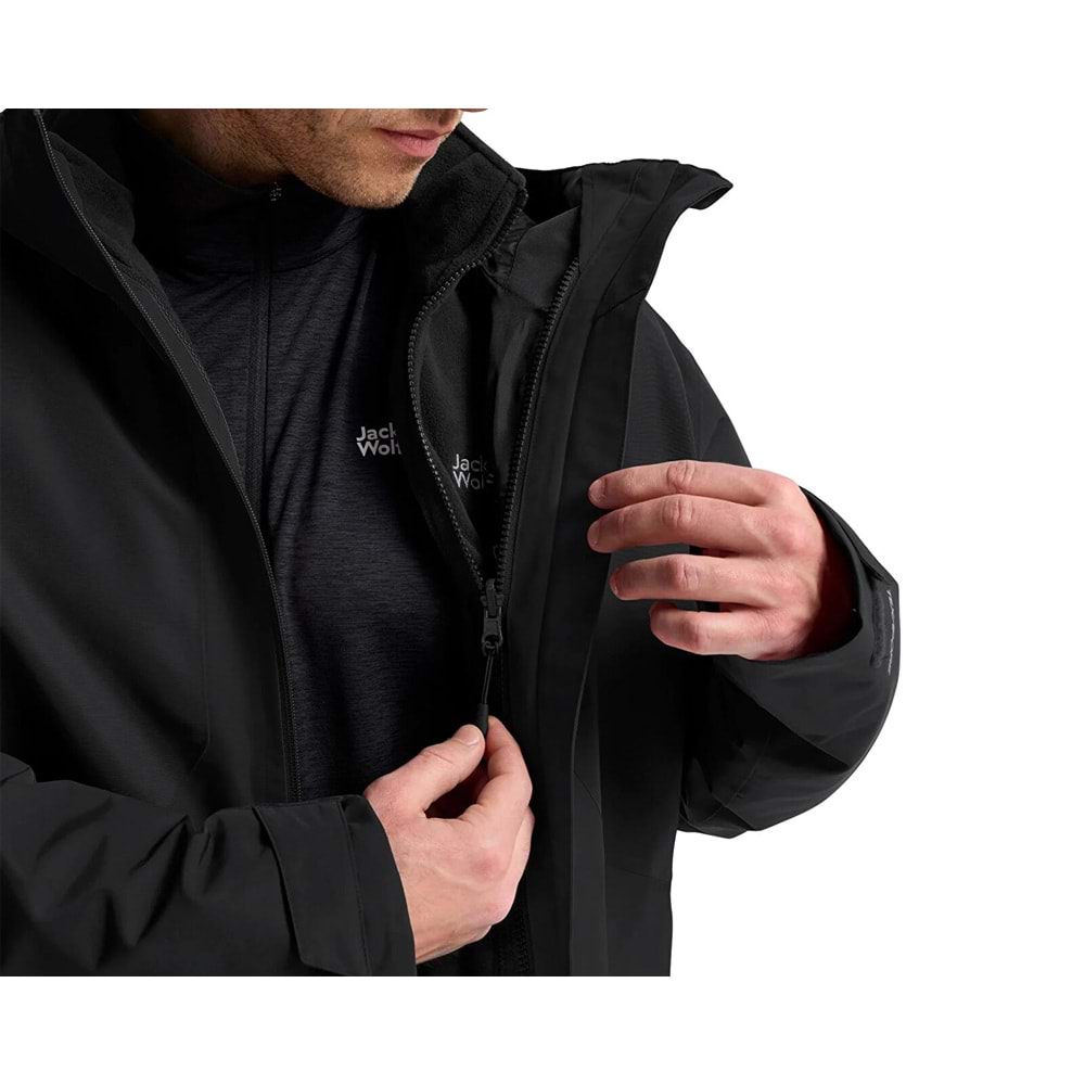 Jack Wolfskin Stonetrail 3in1 2 Li Ceketli Mont Outdoor Erkek Mont