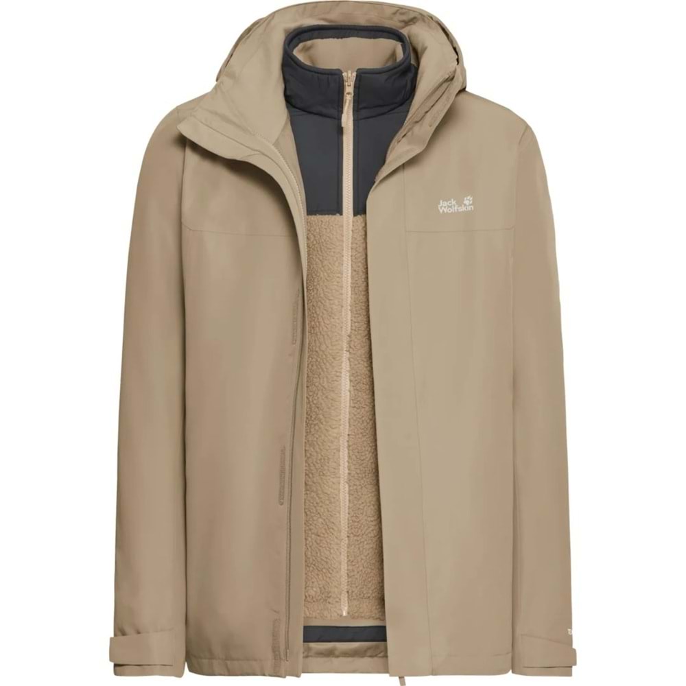 Jack Wolfskin Stonelite 3in1 2 Li Ceketli Mont Outdoor Erkek Mont