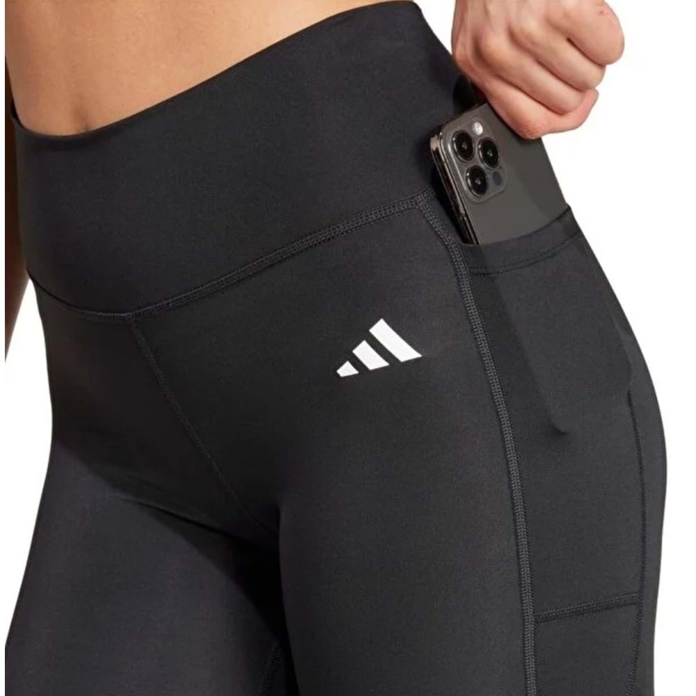 Adidas Optime Essentials Stash Pocket IT2280 Kadın Tayt