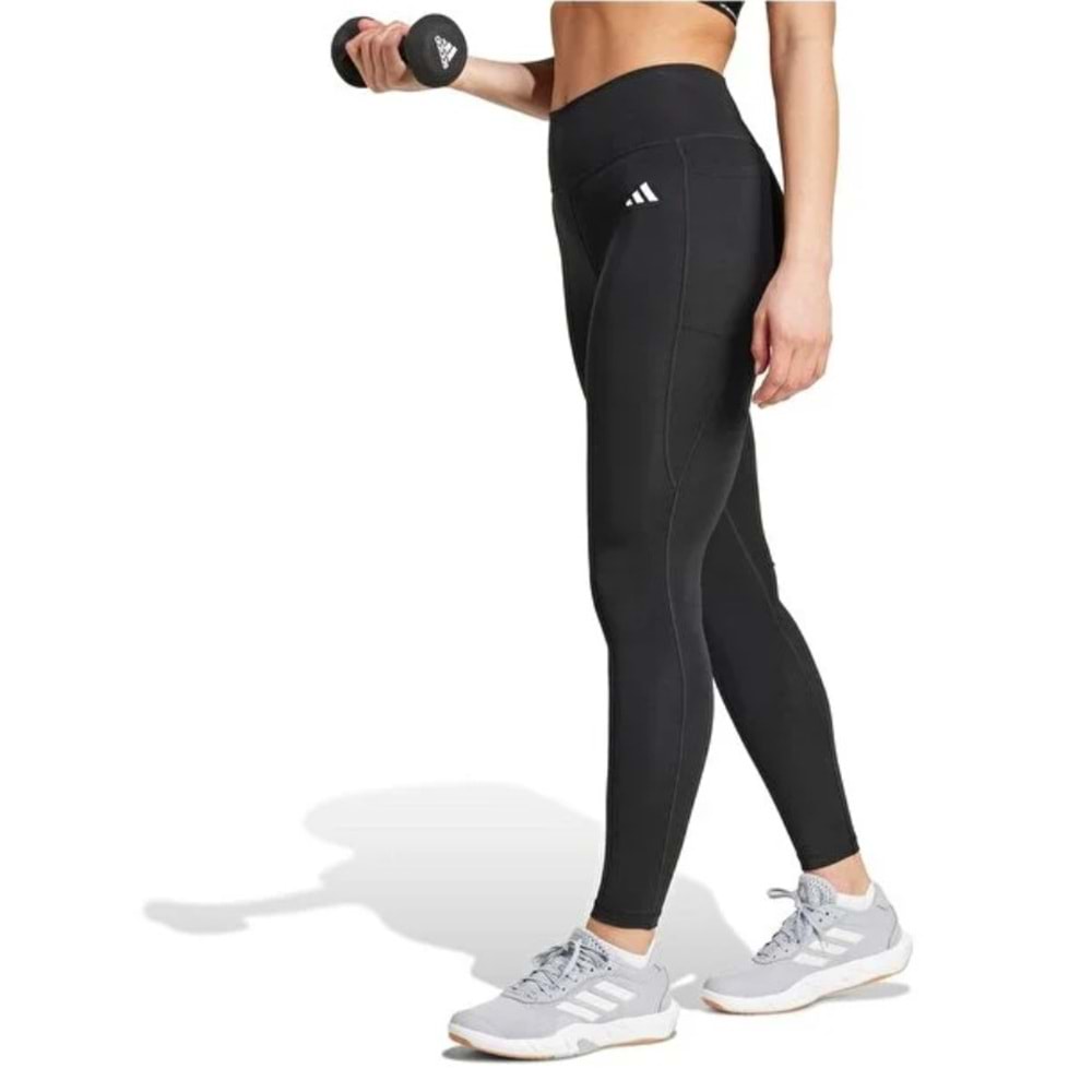 Adidas Optime Essentials Stash Pocket IT2280 Kadın Tayt