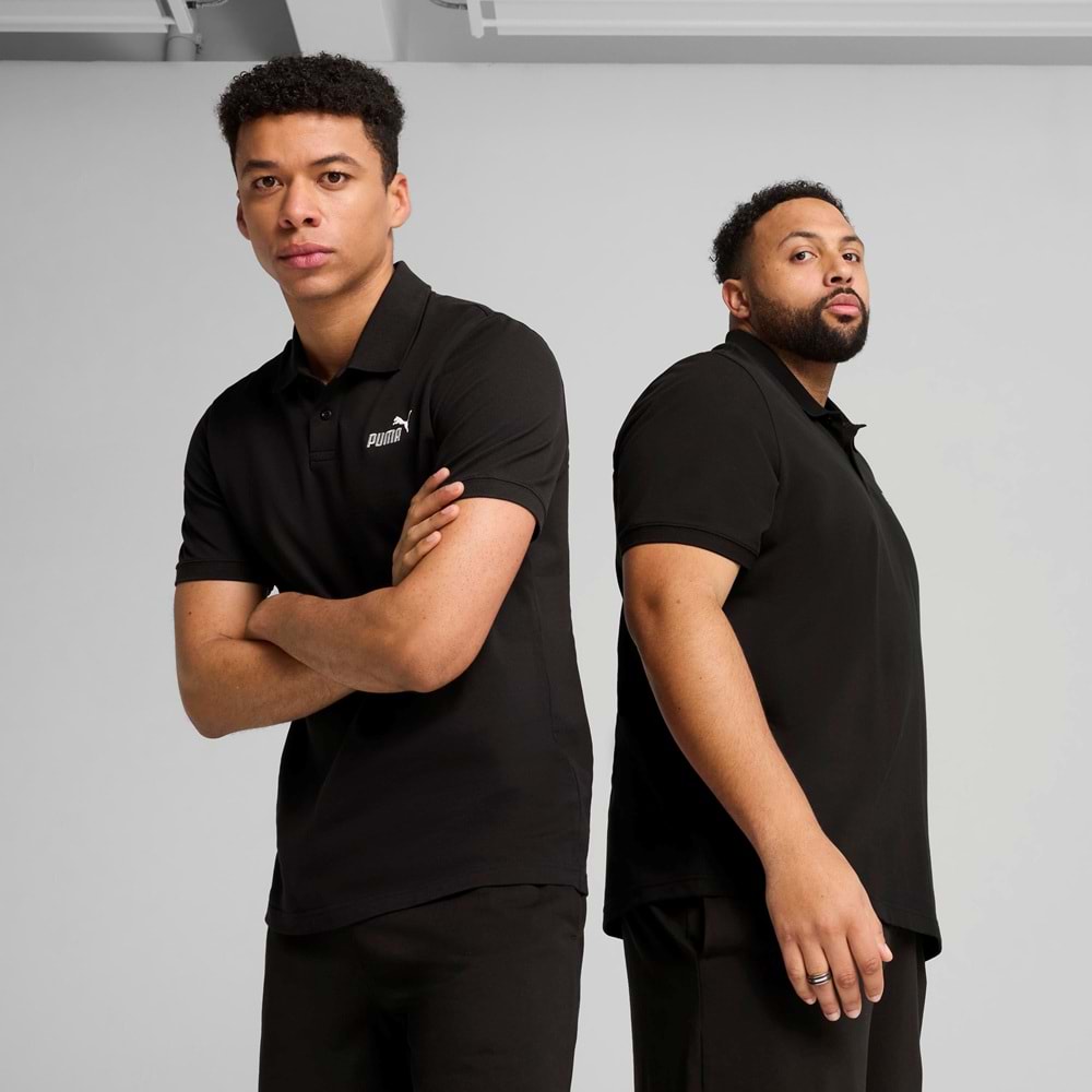 Puma 682552-01 ESS No. 1 Logo Pique Polo Yaka Tişört Erkek T-Shirt