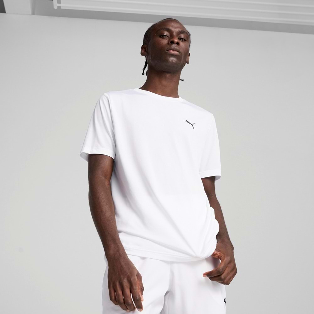Puma 682542-02 ESS Small Logo Poly Tee Tişört Erkek T-Shirt
