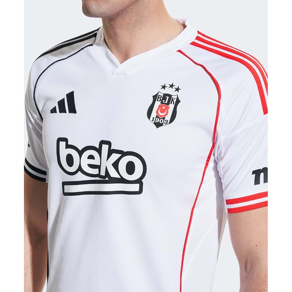 Beşiktaş S.K. Bjk Beyaz Forma 25/26 İç Saha Forması Erkek Forma