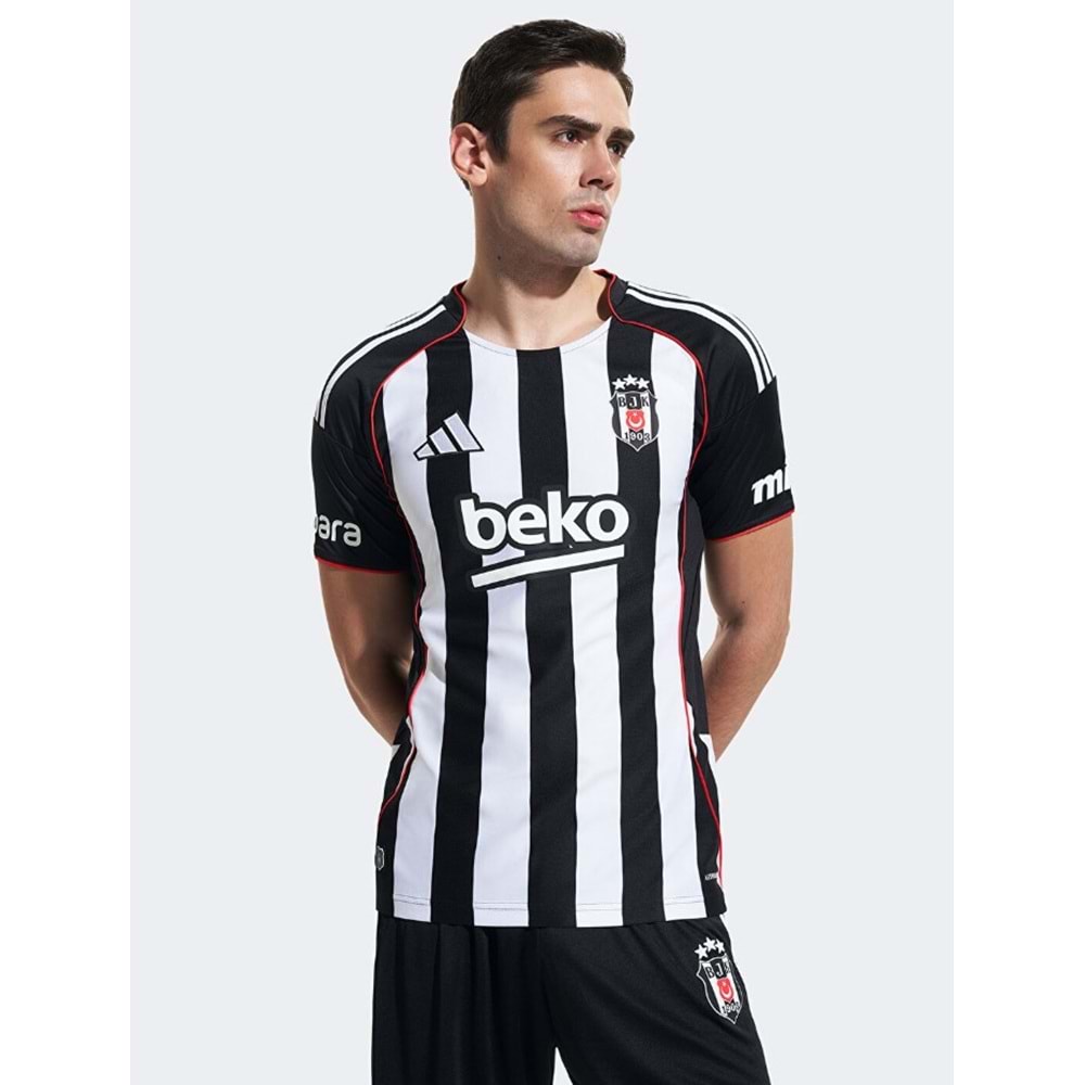 Beşiktaş S.K. Bjk Çubuklu Forma 25/26 Deplasman Forması Erkek Forma
