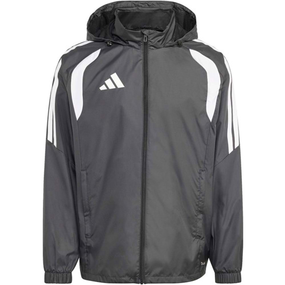 Adidas Tiro 26L Wb JY9733 Kapüşonlu Yağmurluk Eşofman Üstü Erkek Ceket