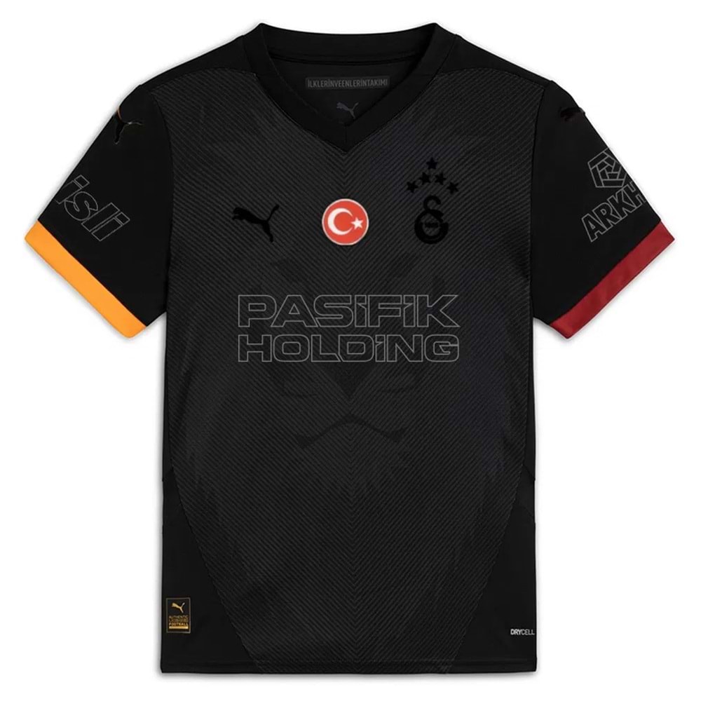Galatasaray S.K. Limited Edition Siyah Forma 25/26 4. Forma 5 Yıldızlı Erkek Forma