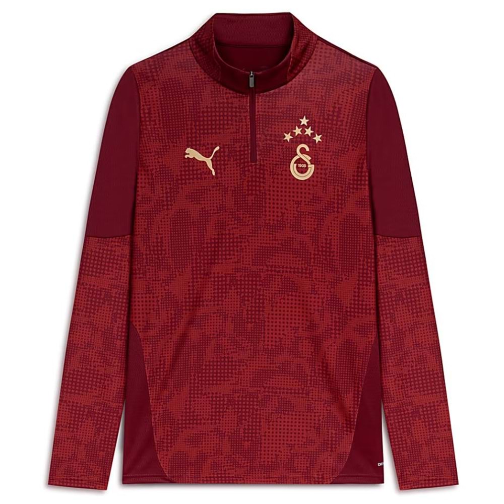 Galatasaray 25/26 A Takım 1/4 Fermuarlı Uzun Kollu Antrenman Üst Forma