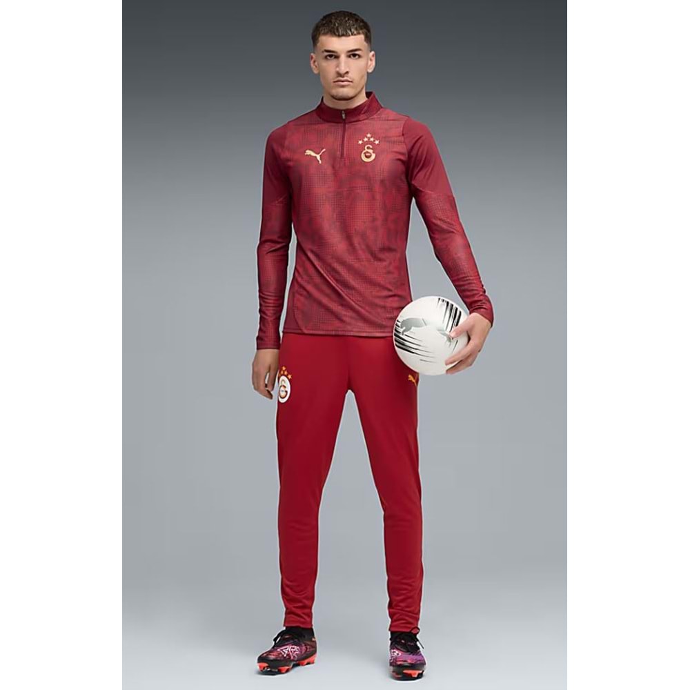 Galatasaray 25/26 A Takım 1/4 Fermuarlı Uzun Kollu Antrenman Üst Forma