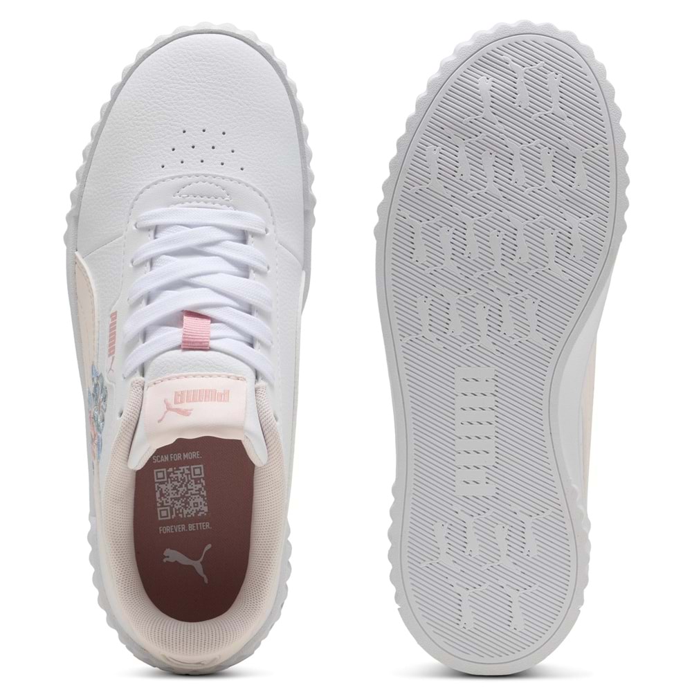 Puma Carina 3.0 Floral Jr 405624-01 Sneaker Unisex Spor Ayakkabı