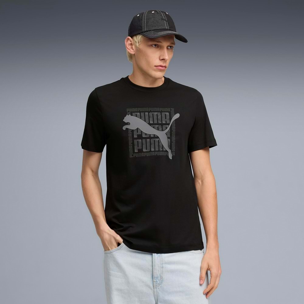 Puma 691775-01 Graphic Tee Tişört Erkek T-Shirt
