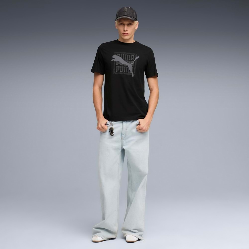 Puma 691775-01 Graphic Tee Tişört Erkek T-Shirt