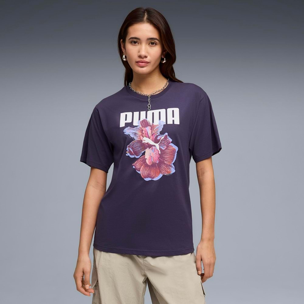 Puma 691908-64 Graphics Relaxed Tee Better Tişört T-Shirt Kadın Tişört