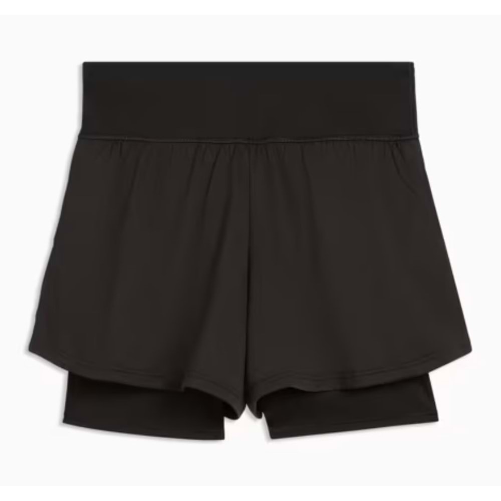 Puma 528475-01 W P Shape 2-1 Flowy Short 3 Tayt Şort Kadın Şort